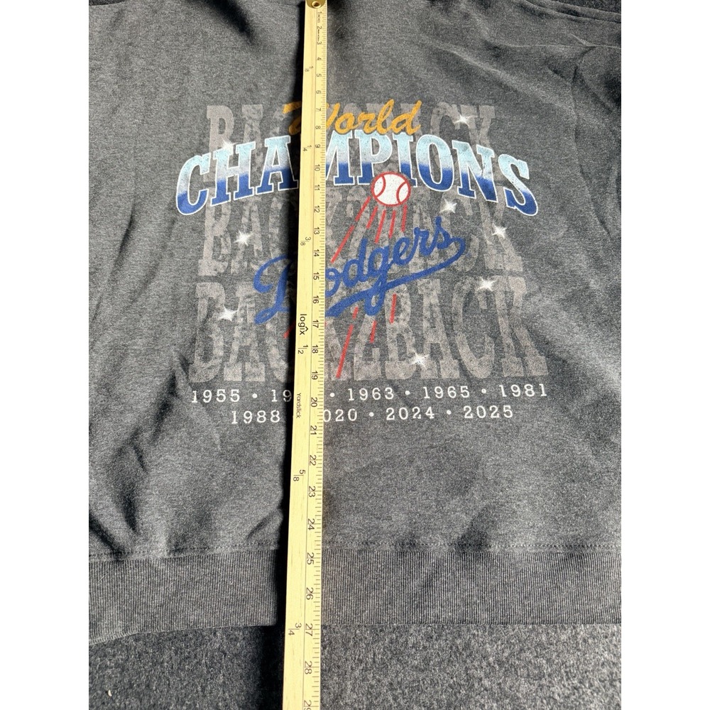 Los Angeles Dodgers XL Hoodie Back 2 Back World Championships LADB2BC Sweatshirt - Picture 9 of 9
